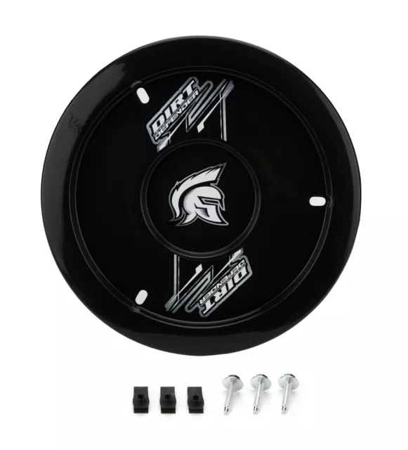 Dirt Defender 15" x 8" Gen II Solid Wheel Mud Covers Black 4PCS Set Bolt-On 3