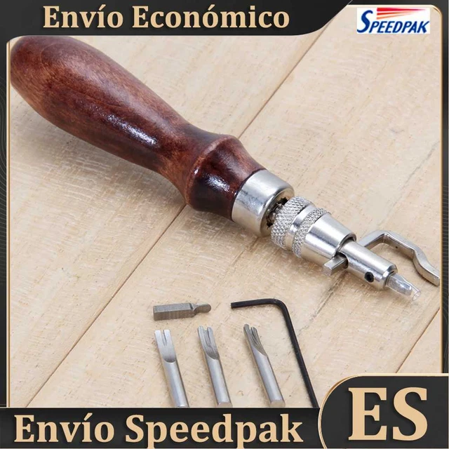 5 In1 DIY Stitching Groover Handmade Edge Stitching Groover Crease Leather Tool