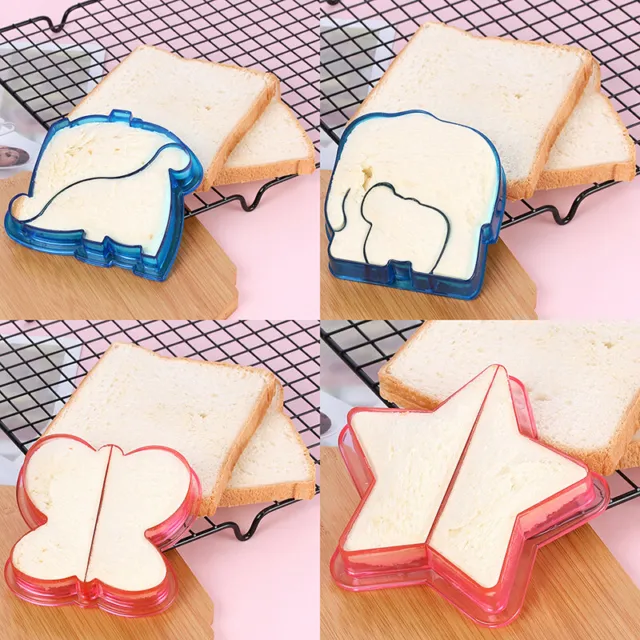 Food Bread Sandwich Cutters Mould Interesting Baking kid Lunch Cutter AccessoTM 2