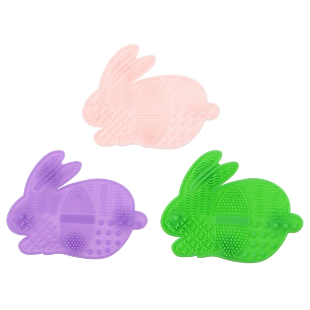 3 pz vassoio per sgombero tappetino per spazzole cosmetiche in silicone spazzola in silicone spazzole per trucco