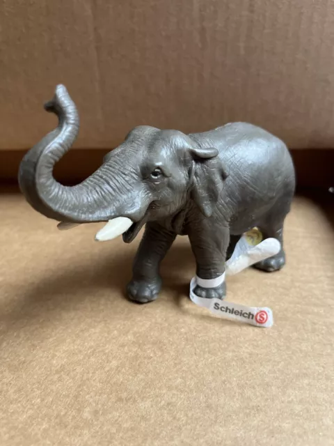 NEW Schleich Asian Elephant 1997 Retired Rare New With Tags