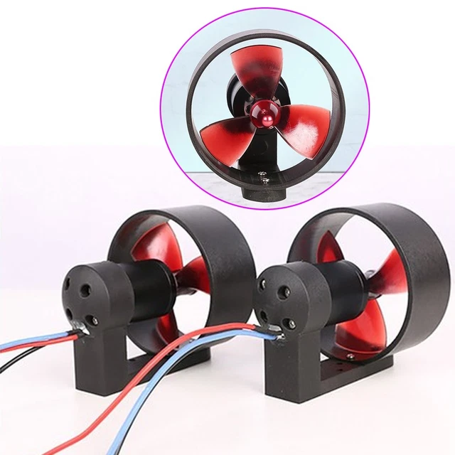 Propulseur Sous-marin Pour Bateau RC – Moteur Sans Balais 12-24 V – 300 KV – 1 Paire – Pièce Détachée Pour Modèles Nautiques