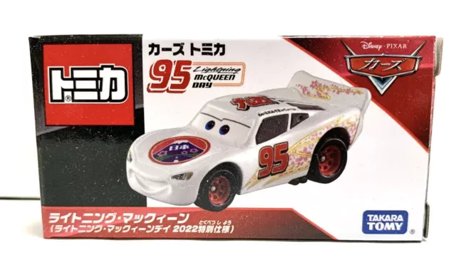 Cars Tomica Limited Vintage NEO 43 Lightning McQueen Dinoco Type