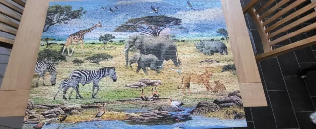 Safari Puzzle, 1000 Teile, sehr guter Zustand, 70 x 50 cm