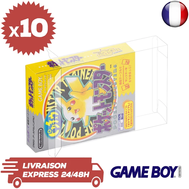 Lot De 10 Boîtiers De Protection Pour Jeux Game Boy (GB, GBC, GBP) - Étuis En Plastique Pour Ranger Vos Cartouches