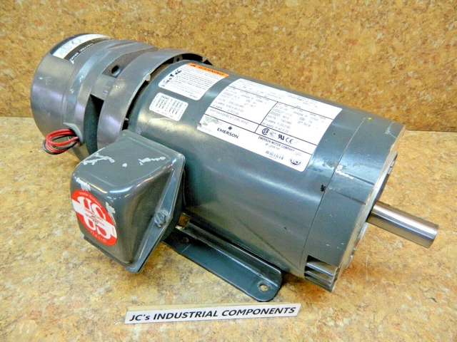 US MOTOR Electric Brake Motor  U32E2DC  145TC  1-1/2 hp  3 ph   208-230/460 V