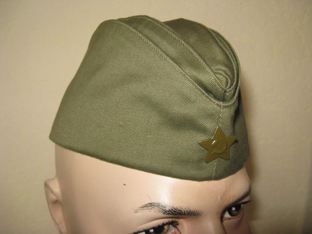 Calot Russe CCCP Pilotka Armée Rouge URSS – Taille 58 Cm – Neuf Sans étiquette