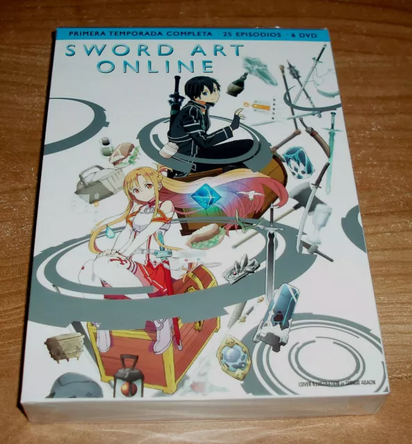 Sword Art Online 1ª Saison Complète 6 DVD Neuf Epi. 1-25 Anime
