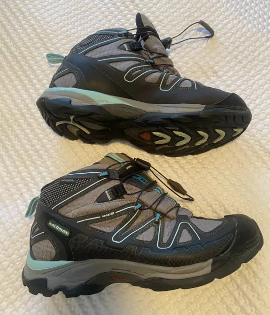 Salomon Women's Ortholite waterproof hiking boots - Size EUR 38