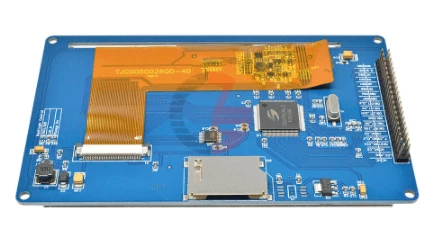 Display LCD TFT IPS Rotondo da 3,4 Pollici 800x800 con Scheda Controller HD-MI per Contatori Industriali Display LCD TFT IPS Rotondo da 3,4 Pollici 800x800 con Scheda Controller HD-MI per Contatori Industriali