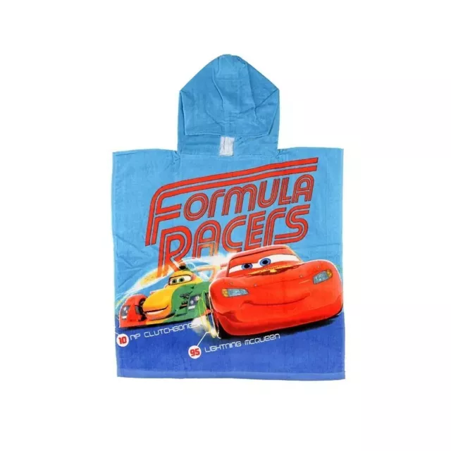 Poncho de bain à capuche CARS DISNEY  - coton - garçon