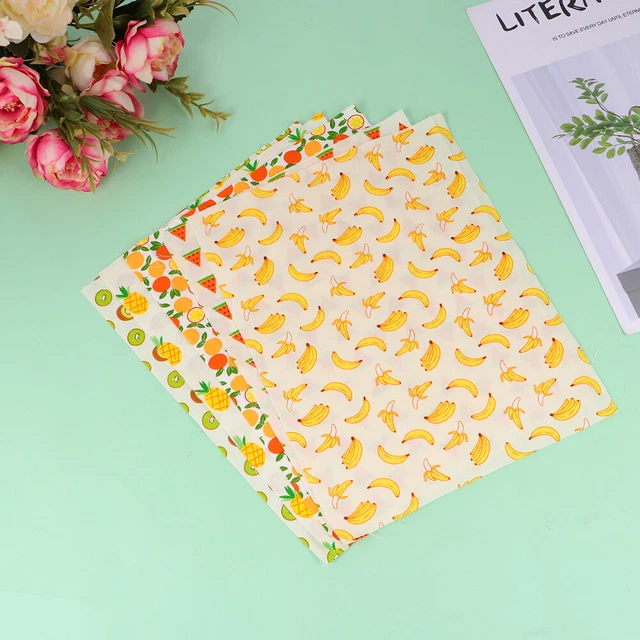 2 Paquetes de 10 Piezas Paño de Algodón Creativo Hágalo Usted Mismo
