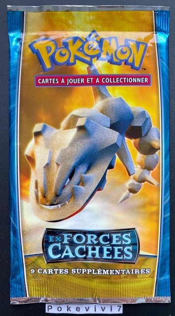 BOOSTER Bloc EX Pokemon EX FORCES CACHEES Vide / Empty / Open / NO CARDS !