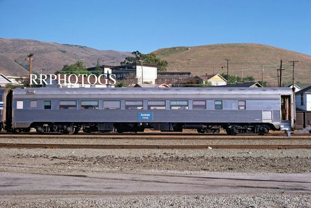 RR PRINT EARLY AMTRAK PASSENGER CHAIR CAR #7515 x SP Daylight