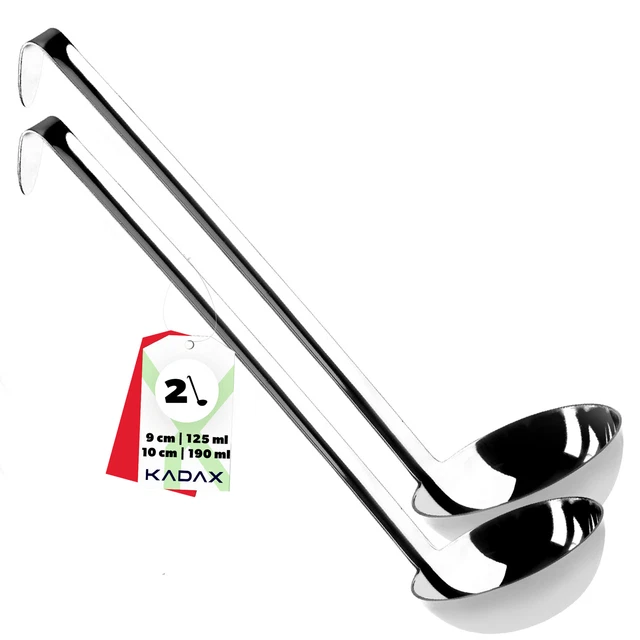 Louche à soupe de cuisine en acier inoxydable 304 Punch Cuillères
