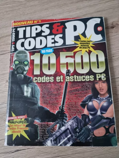 Tips et Codes PC N°1  10 500 codes et astuces PC