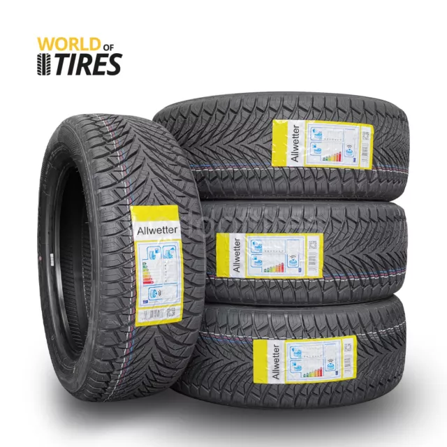 4x Allwetterreifen 205/55 R16 91V Ganzjahresreifen NEUREIFEN M+S mit Schneeflock