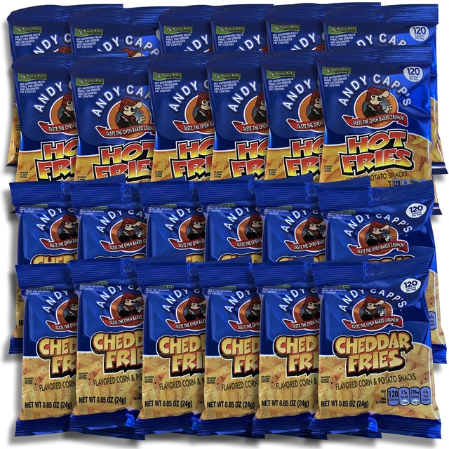 Chaud Et Cheddar Frites Collations Valeur Pack Groupé Par Tribeca Curations 120