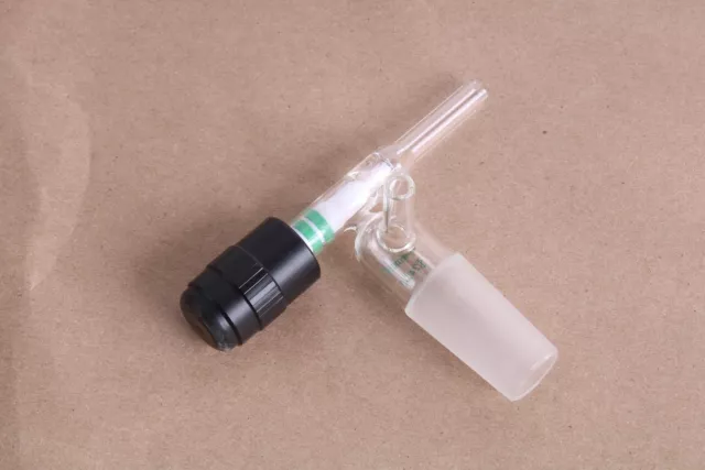 Chemglass Adapter, Flow Control, Chromatography, 24/40 Inner Joint CG-1191-01