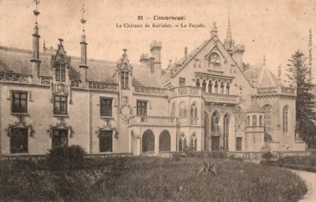 CPA 29 - CONCARNEAU (Finistère) - Château de KERIOLET. 82. La Façade