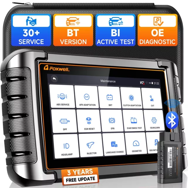 FOXWELL NT809 BT Bidirectional All System Car OBD2 Scanner Diagnostic Scan Tool