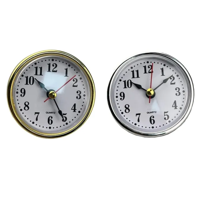 DIY Clock Repair Made Easy 65MM Quartz Clock Inserts with Arabic Numbers