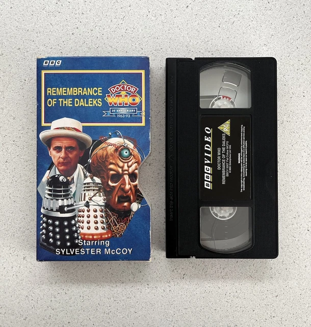 doctor-who-remembrance-of-the-daleks-vhs-1993-8-99-picclick-uk