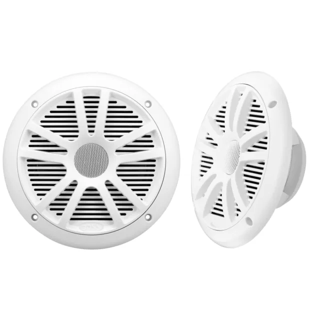 BOSS Audio Systems MR6W 6.5 Inch Marine Stereo Speakers (Pair)