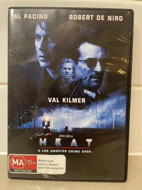 Heat Robert De Niro Al Pacino Val Kilmer DVD 2005 R4 GC