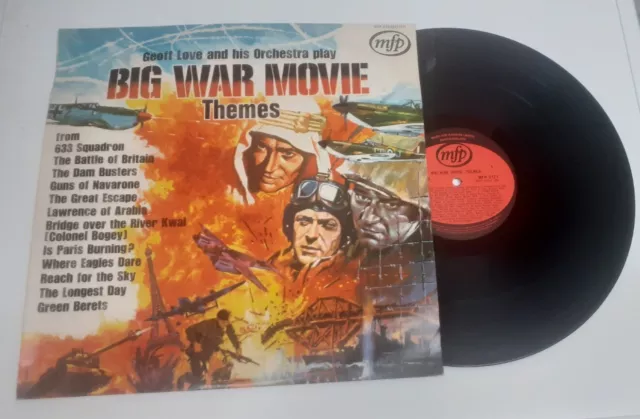 Big War Movie Themes LP (Geoff Love & His Orchestra - 1971) MFP 5171