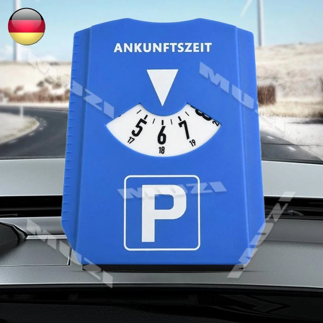CAR PARKING TIMER Sign Ice Scraper Timer Clock Car Windshield Snow ...