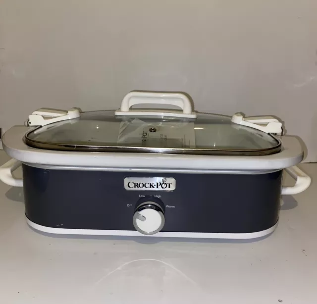 Crock-Pot SCCPCCP350-SS Programmable Digital Casserole Crock Slow Cooker,  3.5 quart, Stainless Steel