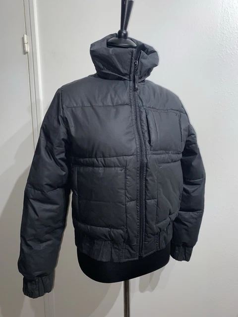 Doudoune Courte Noire Zara Femme Taille S - Occasion Très Bon état