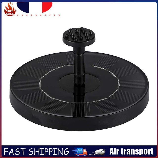 Floating Solar Powered Fountain Pond Bird Bath Water Fountain Pump (16cm)