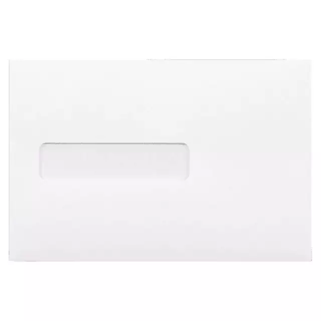 6 x 9 Open End Envelopes, Bright White, 50/Pack