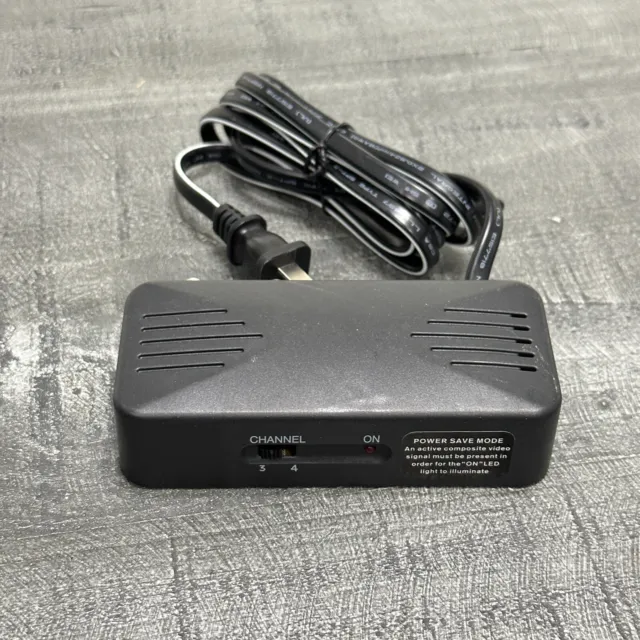 Audio Video RF Modulator 6203 for Cable Satellite Systems/Game Consoles
