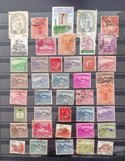 Briefmarken Pakisran gestempelt Lot