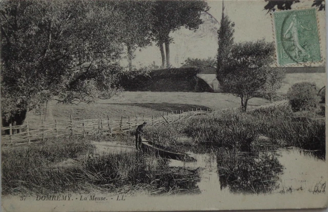 Domremy 88 CPA La Meuse Good Condition 1924