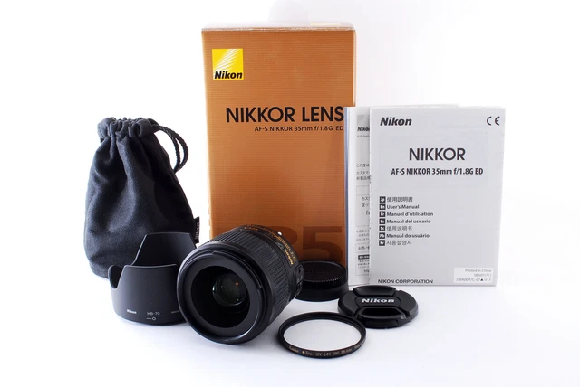 Nikon AF-S Nikkor 35mm F/1.8G Ed Objectif Grand Angle De Japon