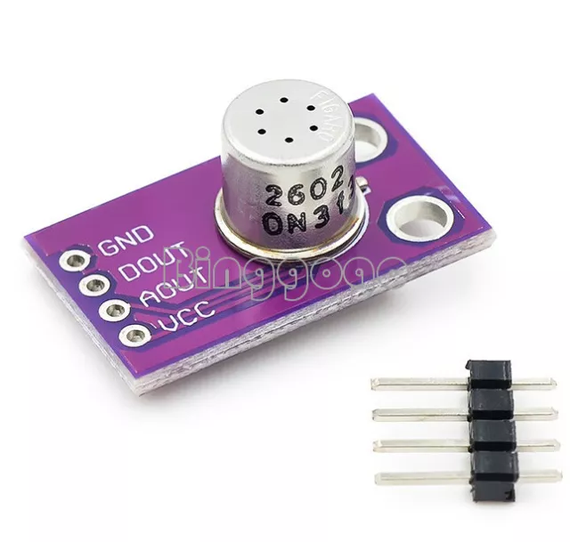 TGS2600 Gas Sensor Module Hydrogen Carbon Monoxide CO High Sensitive