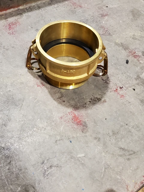 brass camlock B (coup x MP), 4"