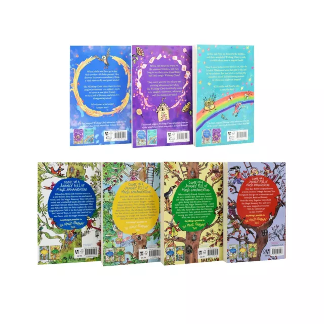 The Magical World By Enid Blyton Complete Collection 7 Books -Ages 7-9-Paperback 3