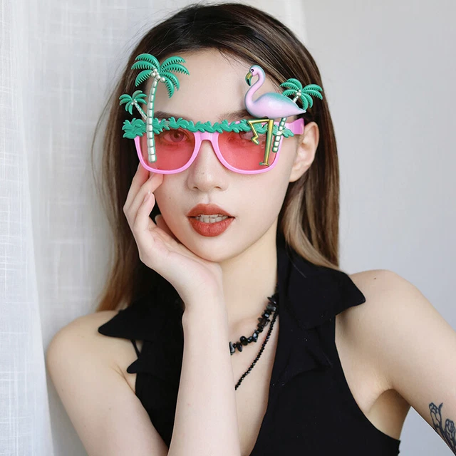 Occhiali da sole Flamingo Party Hawaii Party occhiali da sole spiaggia Party FavD_