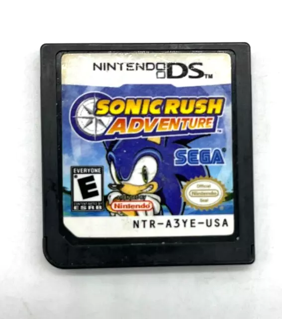 Sonic Rush Adventure (Nintendo DS, 2007) Cartridge Only Tested Authentic