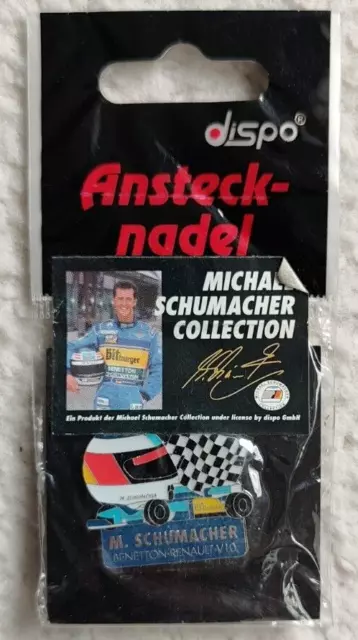 Michael Schumacher Collection - Anstecknadel Anstecker - Formel 1 - Rar Sammler