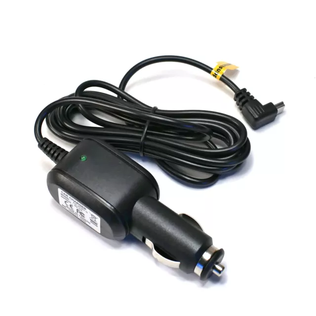 2A Caricabatteria Auto Cavo di Alimentazione per GARMIN nuvi 65LM 66LM 67LM 68LM