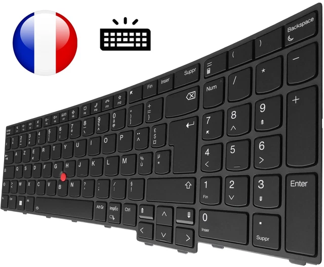 Clavier AZERTY Noir Pour Dell V091302AK1 - Neuf, Générique, Compatible Inspiron Mini 10