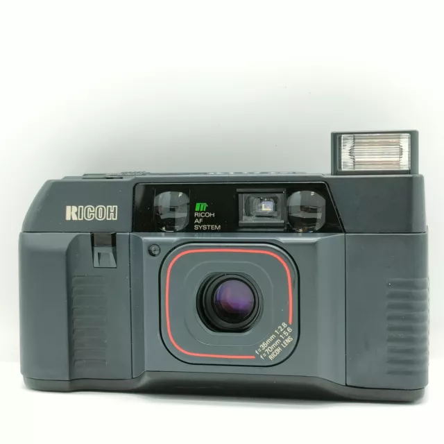 *EXC* Ricoh TF-500D Automatic Black Point & Shoot 35mm Film Camera