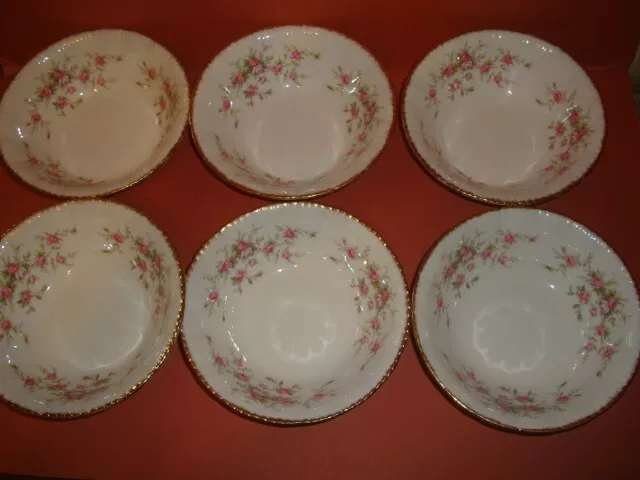 Paragon - Victoriana Rose - Large Bowls x 6