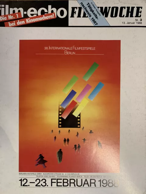 film-echo Filmwoche Nr.3 (1988) 28. Internationale Filmfestspiele Berlin 1988